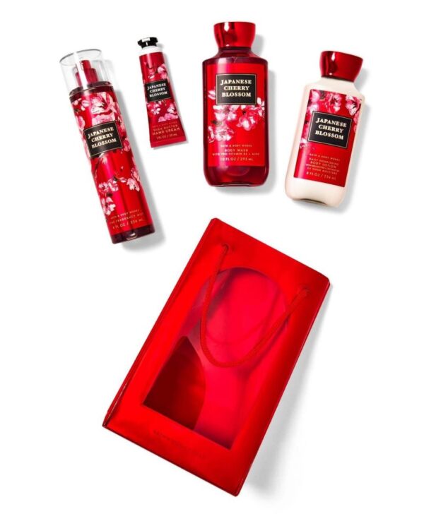 Japanese Cherry Blossom Gift Bag Set