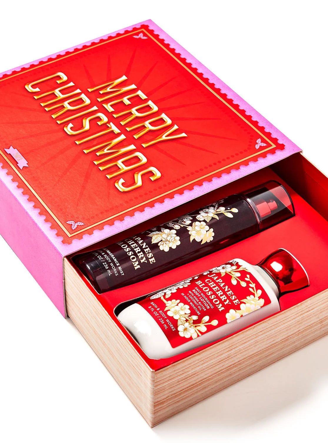 Bath & Body Works Japanese Cherry Blossom – Gift Box Set – Touch Of Beauty
